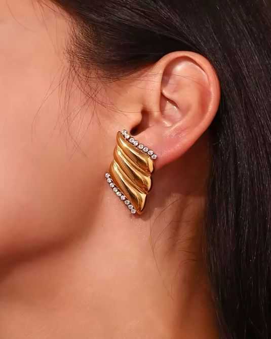 Stainless Steel Earrings – Waterproof | Tarnish Free | Everlasting Shine.