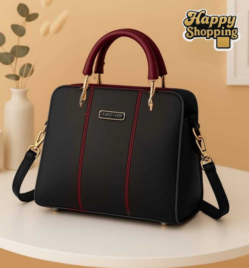 Charles & Keith High Quality Bag With Unique Handle For Girls