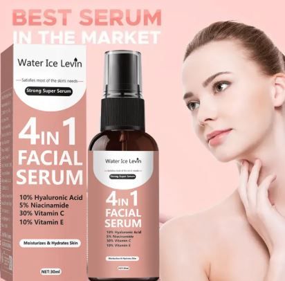 Water Ice Levin 4-in-1 Glow Serum – Hydrating, Brightening & Anti-Aging